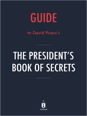 cover image of Summary of the President's Book Secrets